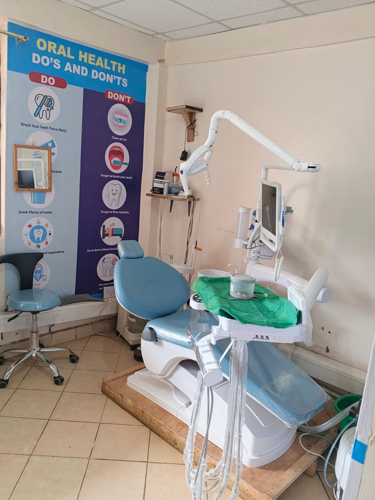 Dental department at Marie Star Medical Clinic